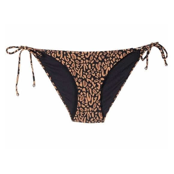 Nanushka animal-print tie-fastening bikini bottoms Women’s Size Large - Picture 1 of 5